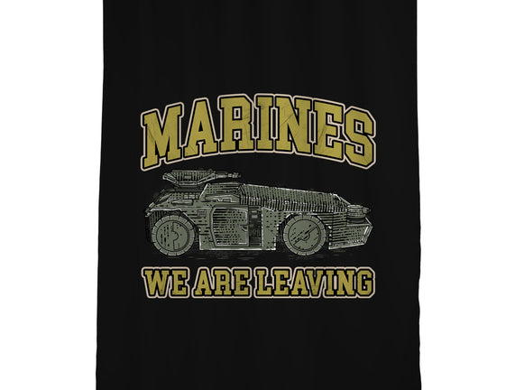 Marines We Are Leaving