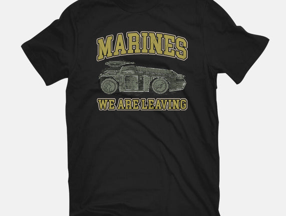 Marines We Are Leaving