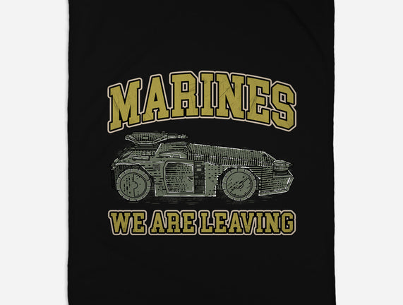 Marines We Are Leaving