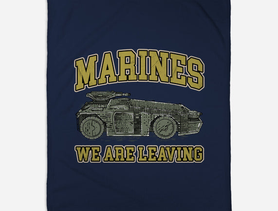 Marines We Are Leaving