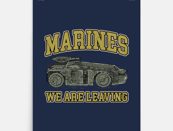 Marines We Are Leaving