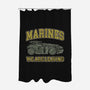 Marines We Are Leaving-None-Polyester-Shower Curtain-rocketman_art