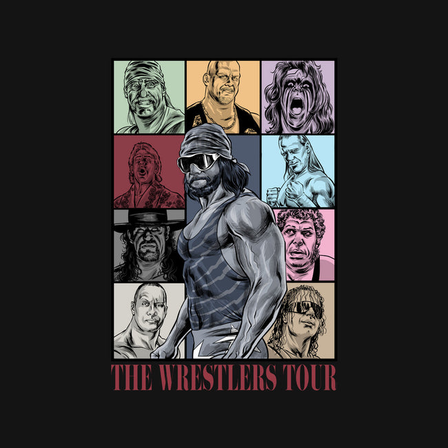 The Wrestlers Tour-Mens-Basic-Tee-zascanauta