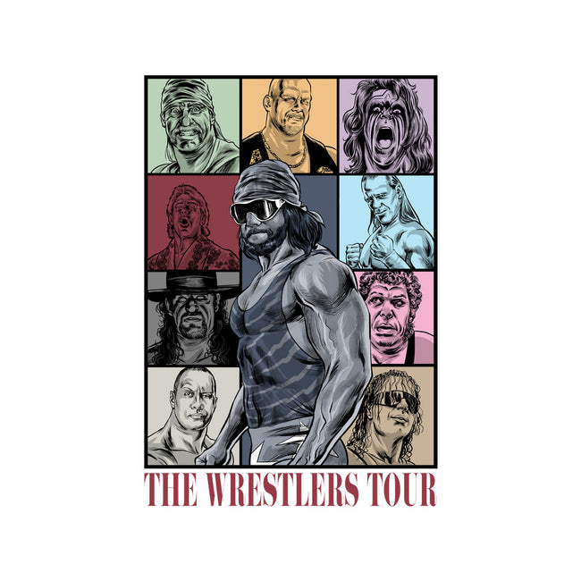 The Wrestlers Tour-Unisex-Kitchen-Apron-zascanauta