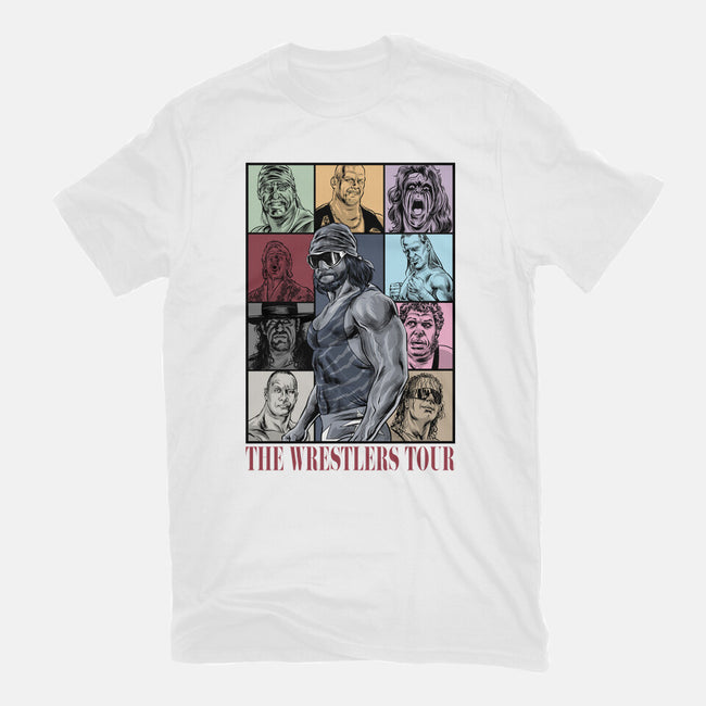 The Wrestlers Tour-Womens-Basic-Tee-zascanauta