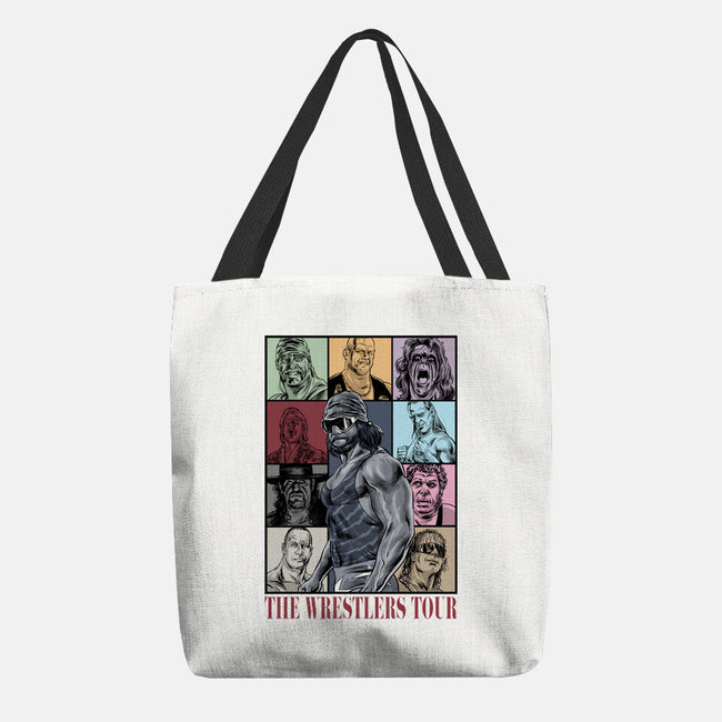 The Wrestlers Tour-None-Basic Tote-Bag-zascanauta