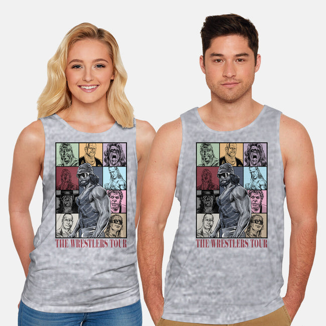 The Wrestlers Tour-Unisex-Basic-Tank-zascanauta