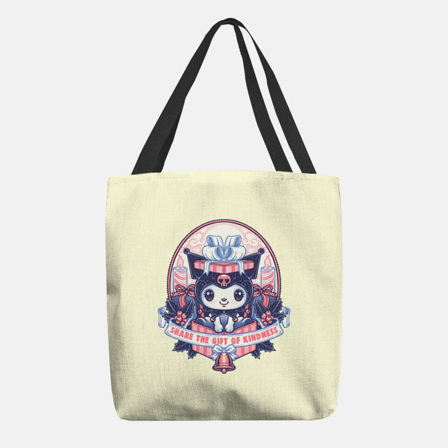 Gift Of Kindness-None-Basic Tote-Bag-glitchygorilla