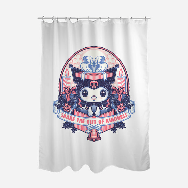 Gift Of Kindness-None-Polyester-Shower Curtain-glitchygorilla