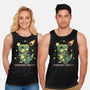 Christmas Tree Rex-Unisex-Basic-Tank-Vallina84