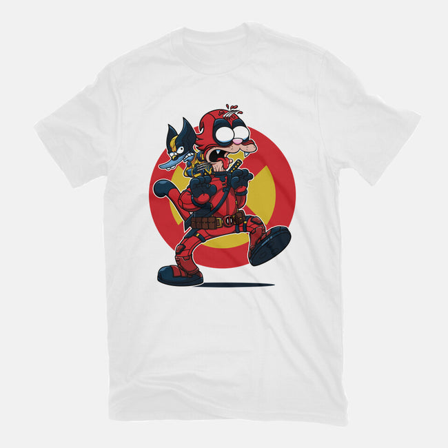 The Wolvie And Dee-Pee Show-Mens-Basic-Tee-Jc Jows