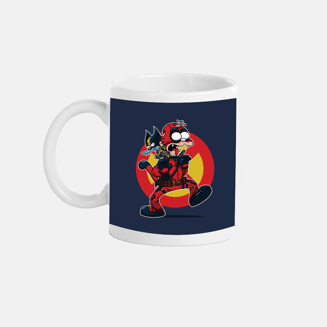 The Wolvie And Dee-Pee Show-None-Mug-Drinkware-Jc Jows