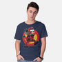 The Wolvie And Dee-Pee Show-Mens-Basic-Tee-Jc Jows