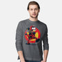 The Wolvie And Dee-Pee Show-Mens-Long Sleeved-Tee-Jc Jows