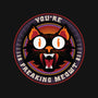 You're Freaking Meowt-Womens-Racerback-Tank-Whimsical Thinker