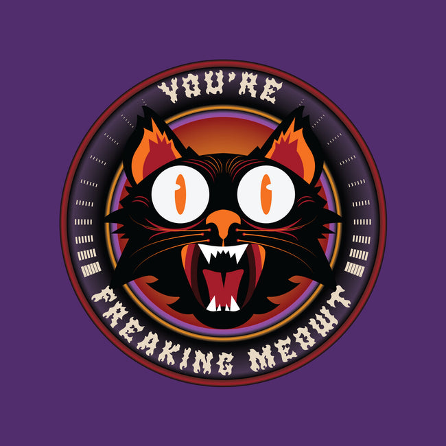 You're Freaking Meowt-None-Glossy-Sticker-Whimsical Thinker