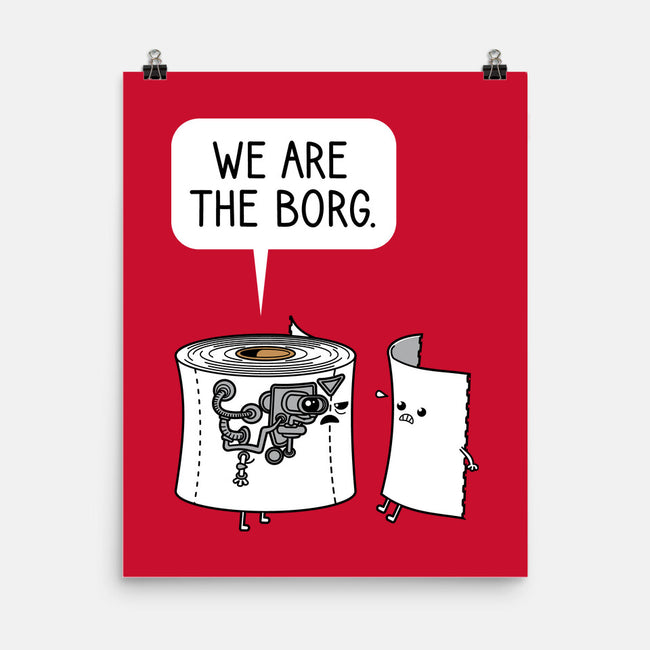 We Are The Borg-None-Matte-Poster-imisko