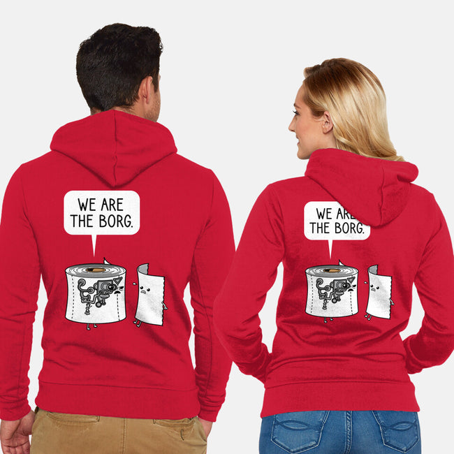 We Are The Borg-Unisex-Zip-Up-Sweatshirt-imisko