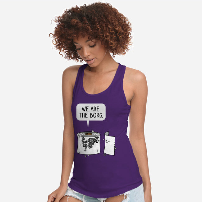 We Are The Borg-Womens-Racerback-Tank-imisko