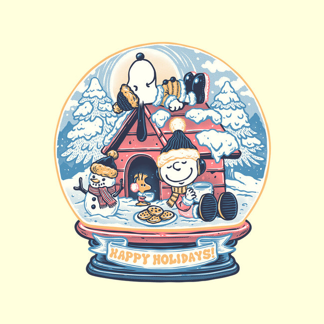 Holiday Snow Globe-None-Mug-Drinkware-glitchygorilla