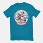 Holiday Snow Globe-Mens-Premium-Tee-glitchygorilla