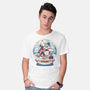 Holiday Snow Globe-Mens-Basic-Tee-glitchygorilla