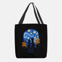 Starry Night Cat Lovers-None-Basic Tote-Bag-worlddominationforcats