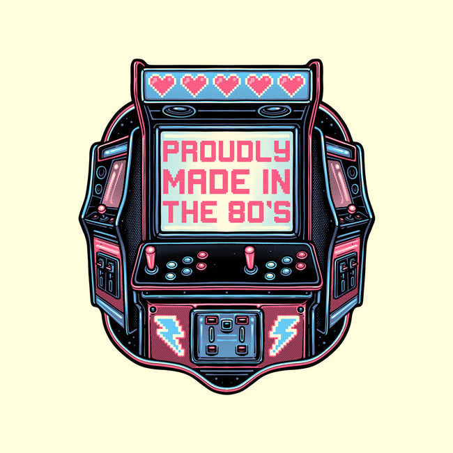 80s Arcade-None-Polyester-Shower Curtain-glitchygorilla