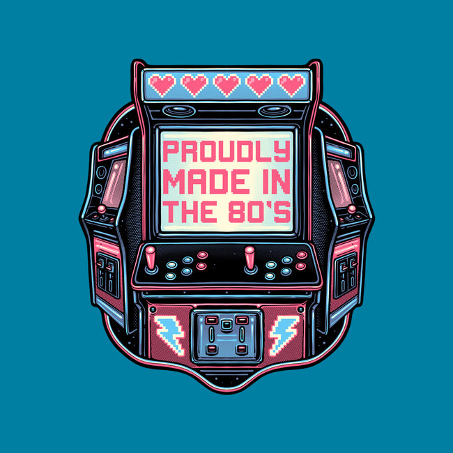 80s Arcade-Womens-Fitted-Tee-glitchygorilla