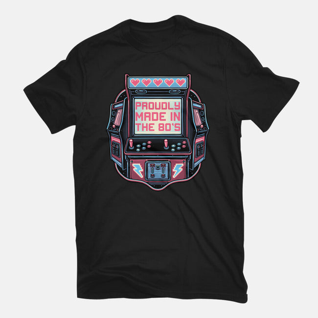 80s Arcade-Youth-Basic-Tee-glitchygorilla