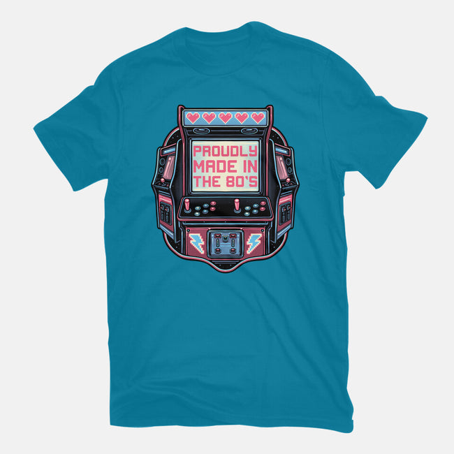 80s Arcade-Mens-Premium-Tee-glitchygorilla