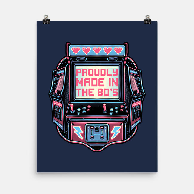 80s Arcade-None-Matte-Poster-glitchygorilla