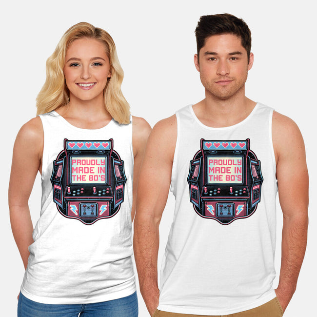 80s Arcade-Unisex-Basic-Tank-glitchygorilla