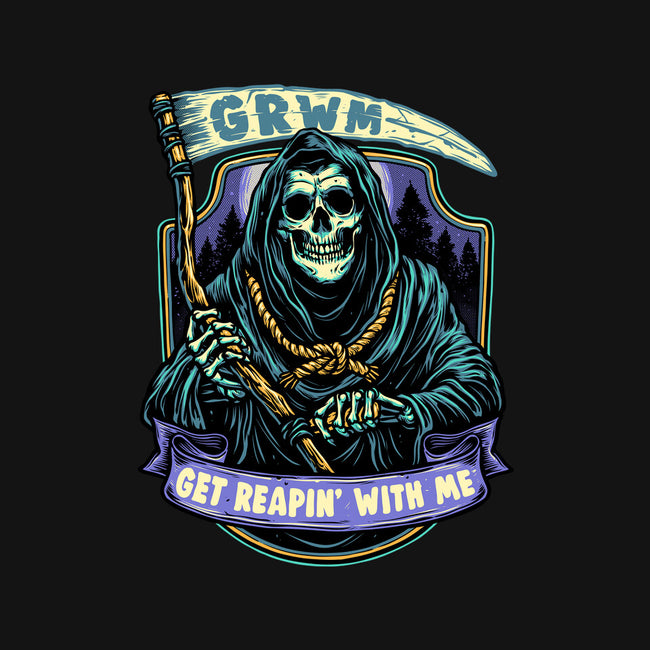 Get Reapin With Me-Womens-Basic-Tee-glitchygorilla