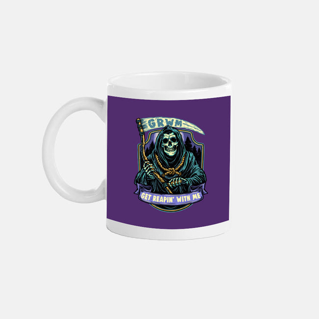 Get Reapin With Me-None-Mug-Drinkware-glitchygorilla