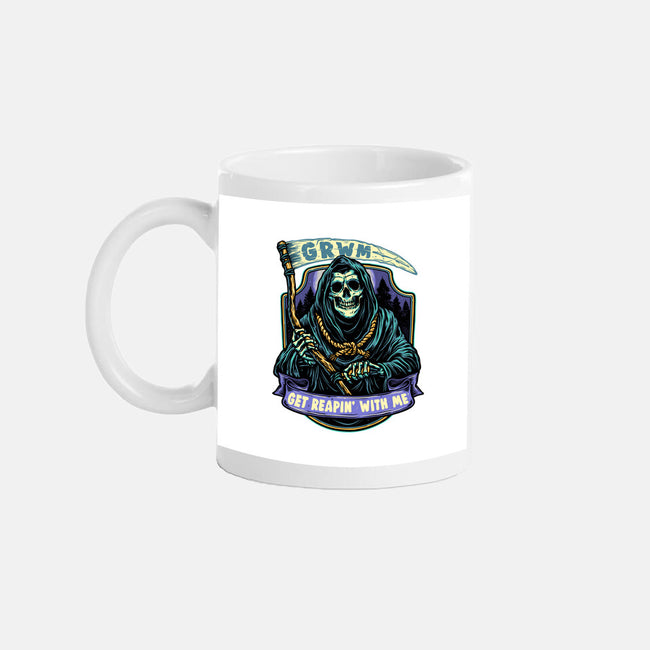 Get Reapin With Me-None-Mug-Drinkware-glitchygorilla