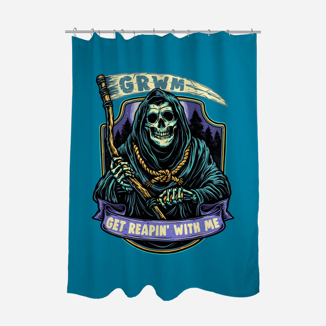 Get Reapin With Me-None-Polyester-Shower Curtain-glitchygorilla