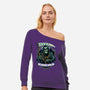 Get Reapin With Me-Womens-Off Shoulder-Sweatshirt-glitchygorilla