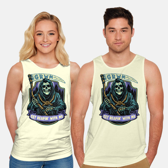 Get Reapin With Me-Unisex-Basic-Tank-glitchygorilla