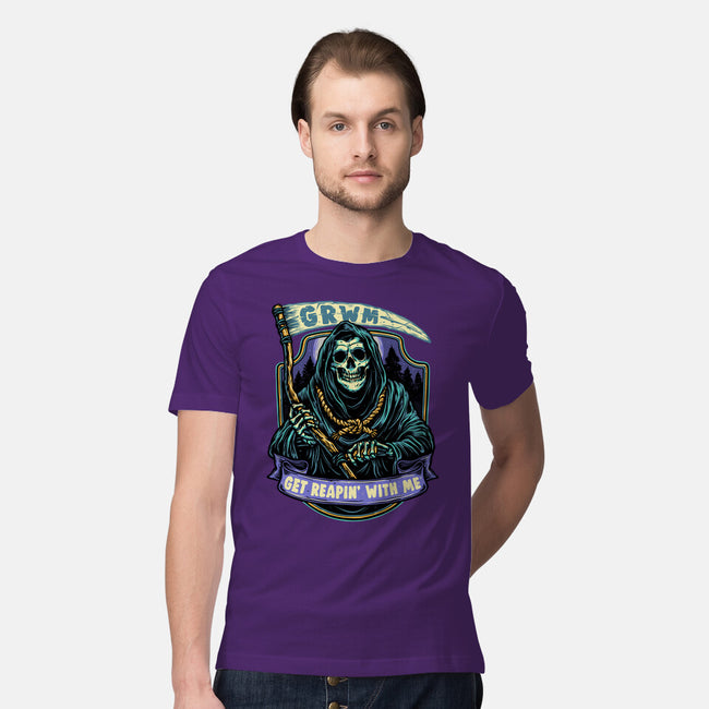 Get Reapin With Me-Mens-Premium-Tee-glitchygorilla