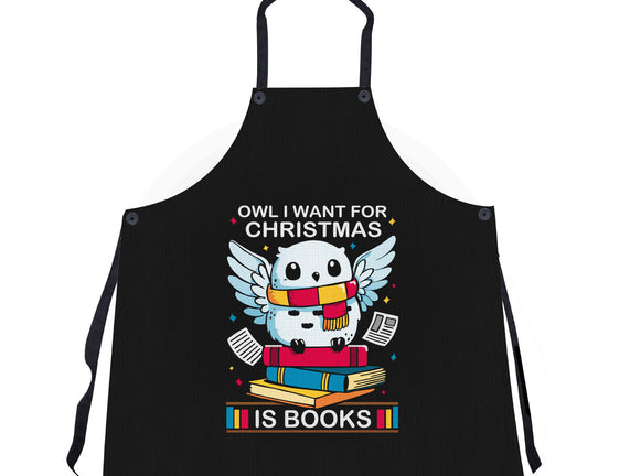 Owl I Want For Christmas Is Books