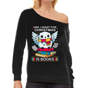 Owl I Want For Christmas Is Books