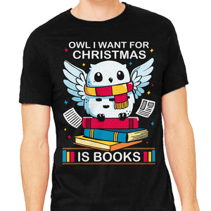 Owl I Want For Christmas Is Books