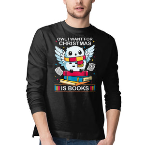 Owl I Want For Christmas Is Books