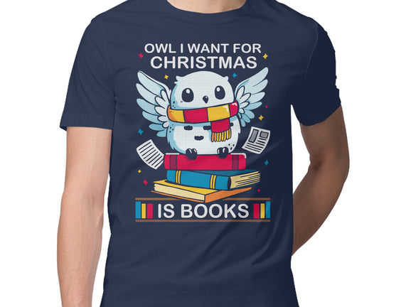 Owl I Want For Christmas Is Books