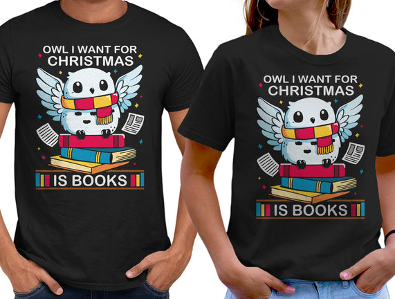 Owl I Want For Christmas Is Books