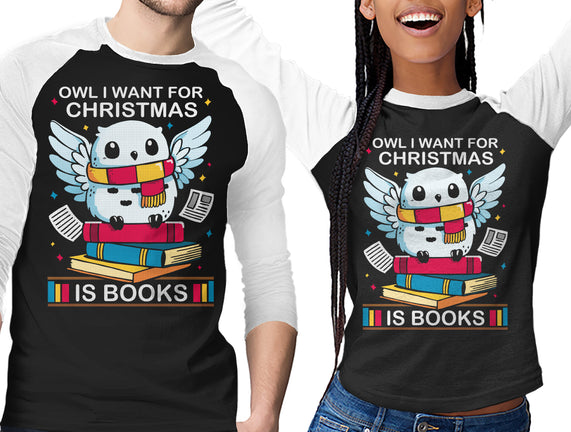 Owl I Want For Christmas Is Books