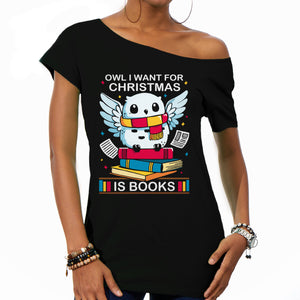 Owl I Want For Christmas Is Books