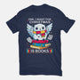 Owl I Want For Christmas Is Books-Mens-Premium-Tee-Vallina84