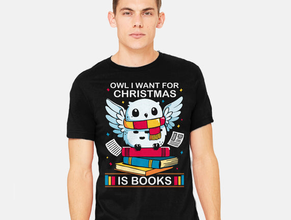 Owl I Want For Christmas Is Books